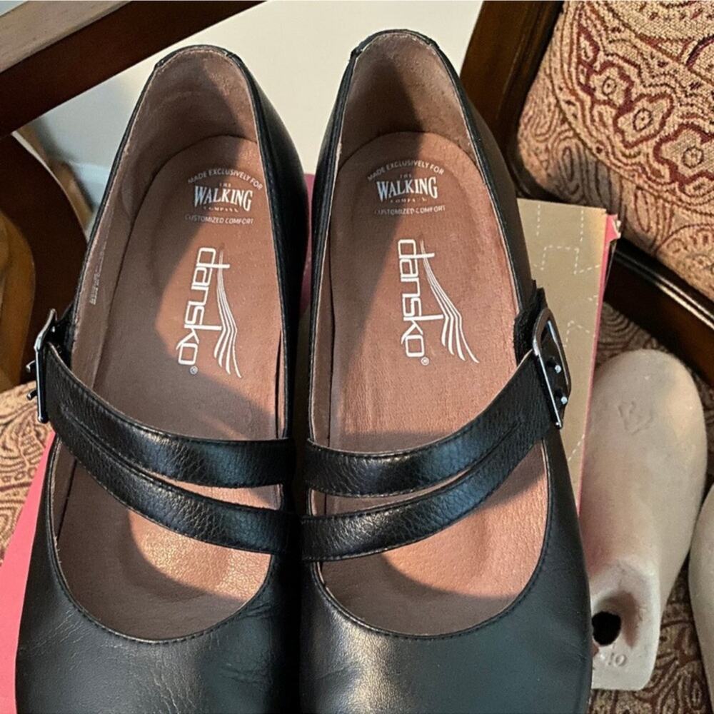 Dansko Tina Met Nappa Mary Jane Shoes - Size 39 9 - Picture 8 of 10
